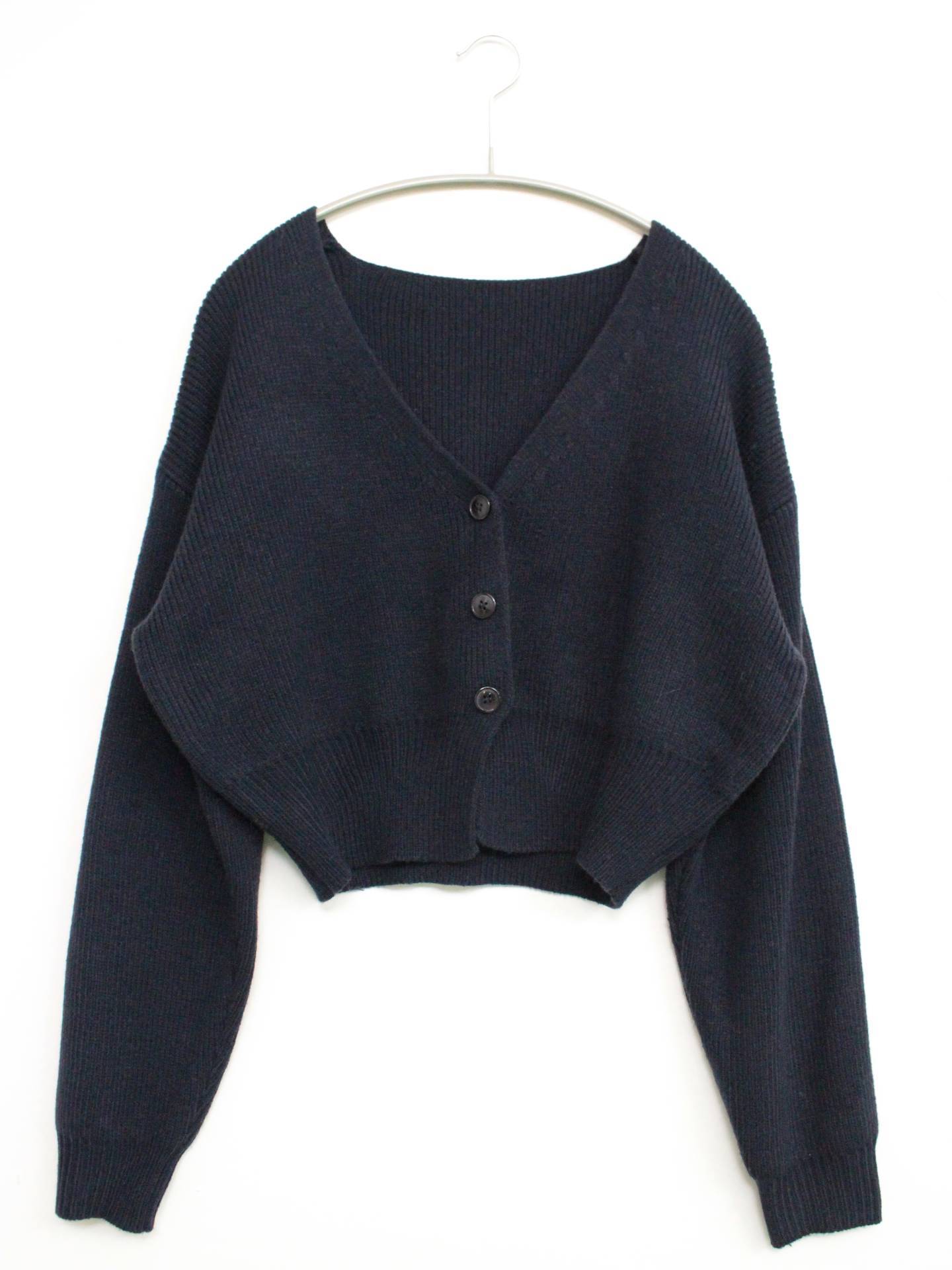 カーディガン/ボレロ/トップス/ブラック