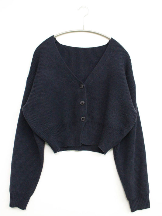 カーディガン/ボレロ/トップス/ブラック