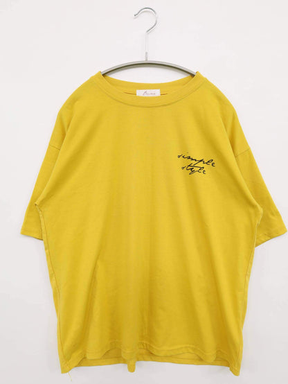 Berna/Tシャツ/カットソー/トップス/イエロー