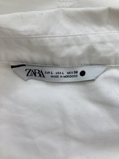ZARA/ザラ/シャツ/ブラウス/トップス/ホワイト/L