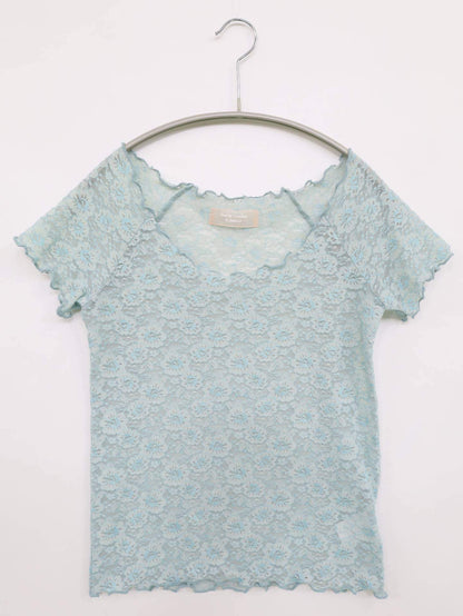 Honey Salon/Tシャツ/カットソー/トップス/スカイブルー