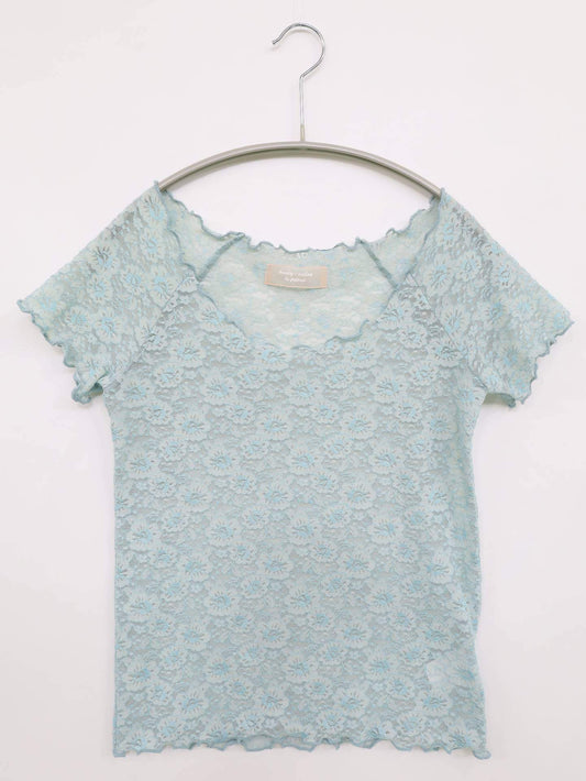 Honey Salon/Tシャツ/カットソー/トップス/スカイブルー