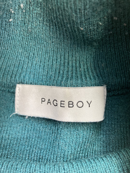 PAGEBOY/ペイジボーイ/ニット/セーター/トップス/グリーン/F