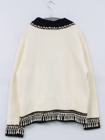 カーディガン/ボレロ/トップス/ホワイト