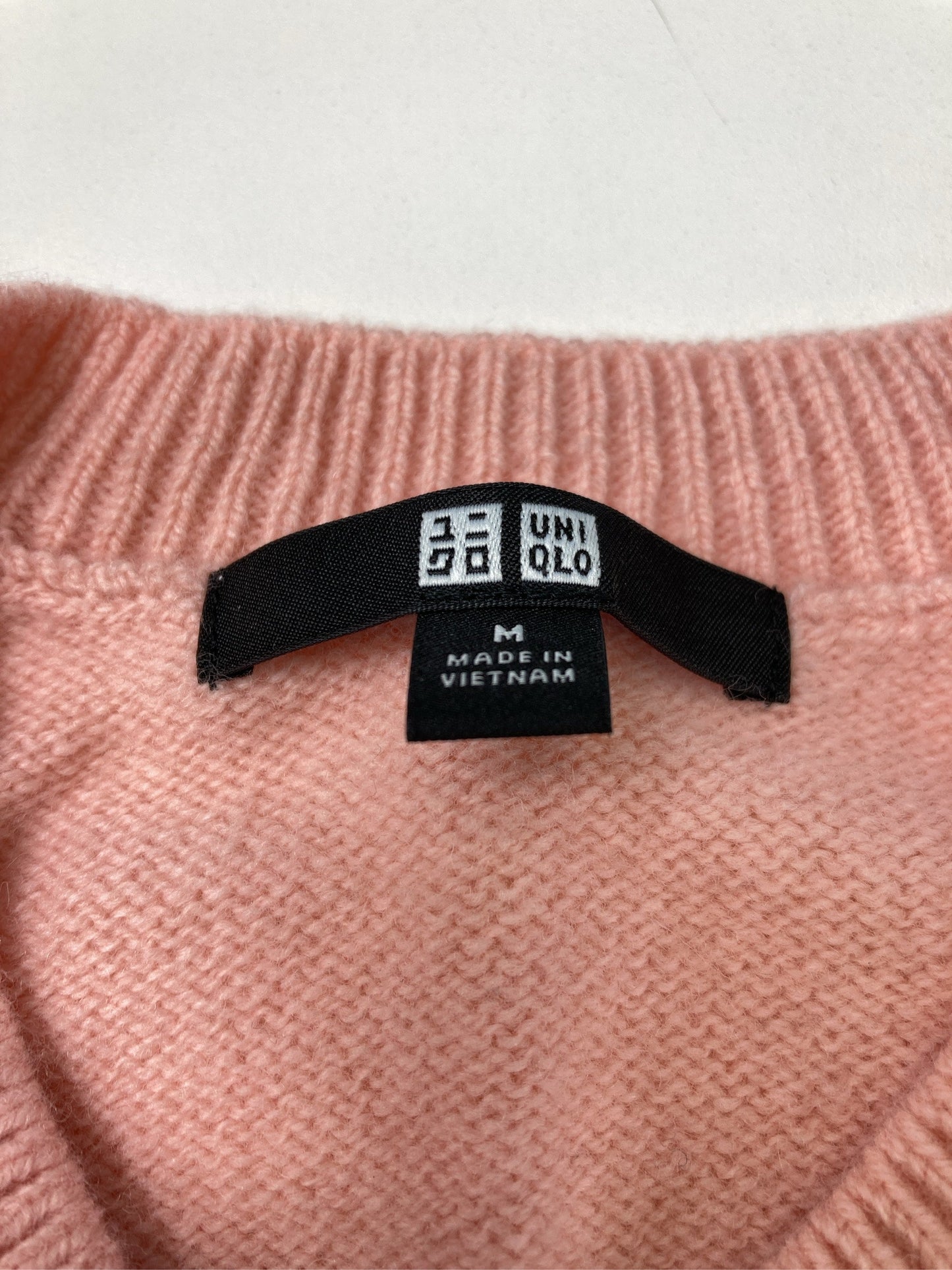 UNIQLO/ユニクロ/ニット/セーター/トップス/ピンク/M