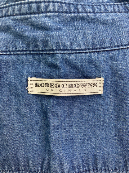 RODEO CROWNS/ロデオクラウンズ/シャツ/ブラウス/トップス/ブルー/S