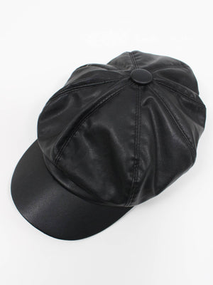 キャスケット/帽子/ブラック