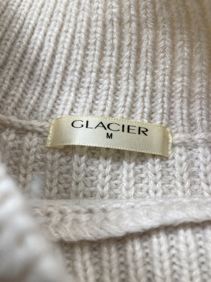 GLACIER/グラシア/ニット/セーター/トップス/アイボリー/M