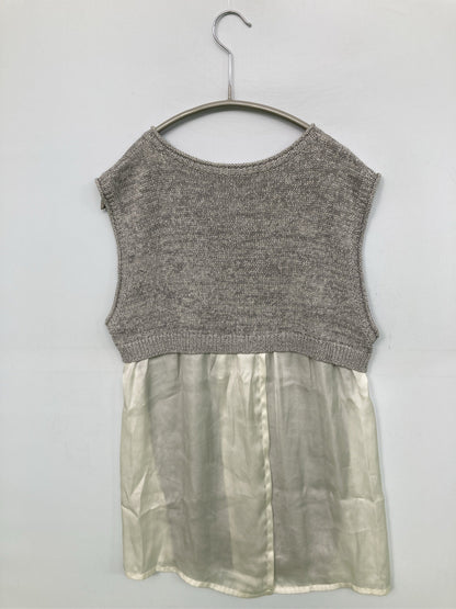 KBF/ケービーエフ/ベスト/トップス/グレー/Size ONE