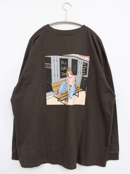 kutir/Tシャツ/カットソー/トップス/グレー/M