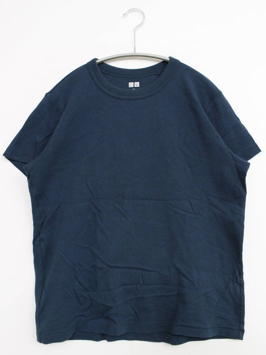 UNIQLO/ユニクロ/Tシャツ/カットソー/トップス/ネイビー/XL