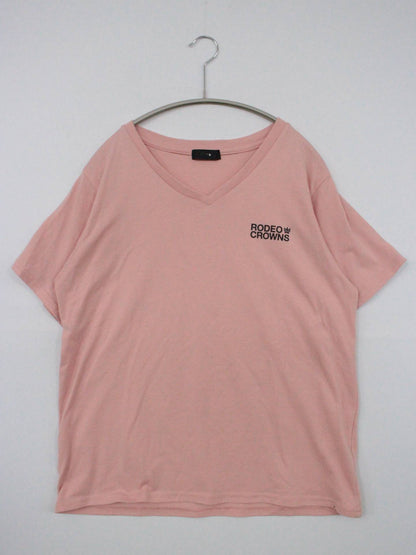 RODEO CROWNS/ロデオクラウンズ/Tシャツ/カットソー/トップス/ピンク/FREE