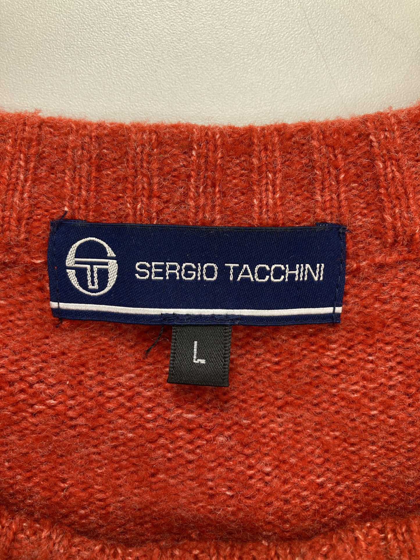Sergio Tacchini/ニット/セーター/トップス/オレンジ/L