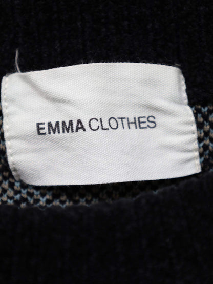 EMMA CLOTHES/ニット/セーター/トップス/ブラック/L
