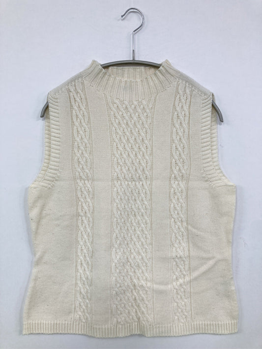 Ladies Fashion/ベスト/トップス/ホワイト/M