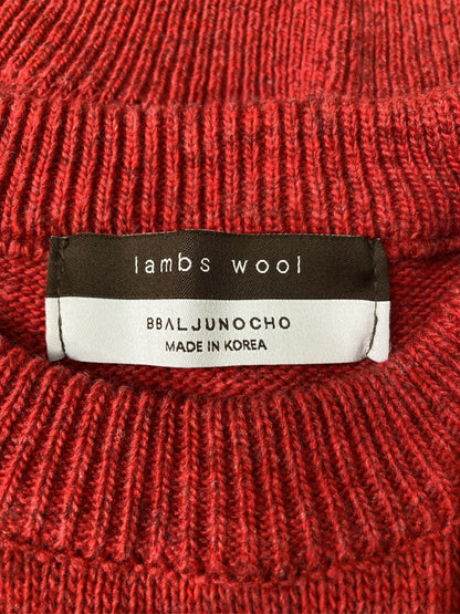 BBALJUNOCHO/バルジュノチョ/ニット/セーター/トップス/レッド