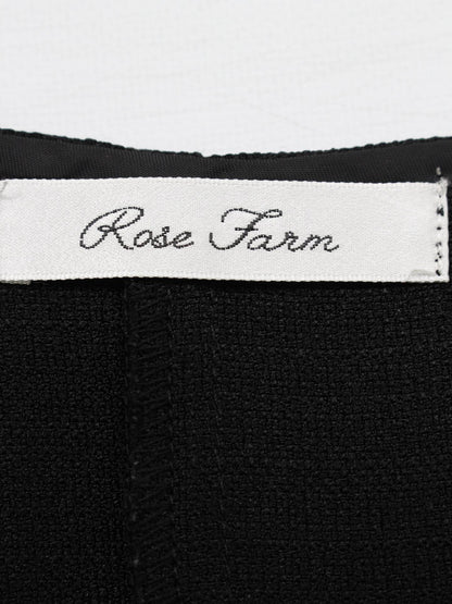 Rose Farm/ワンピース/ワンピース/ドレス/ブラック/M