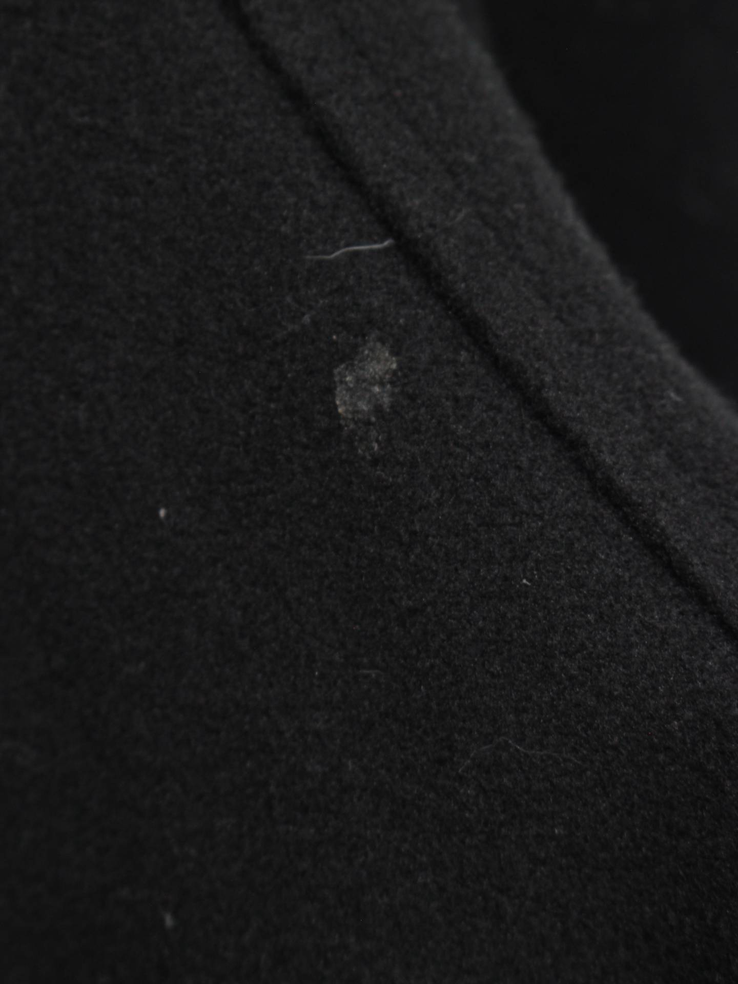 ノーカラーコート/ジャケット/アウター/ブラック/M