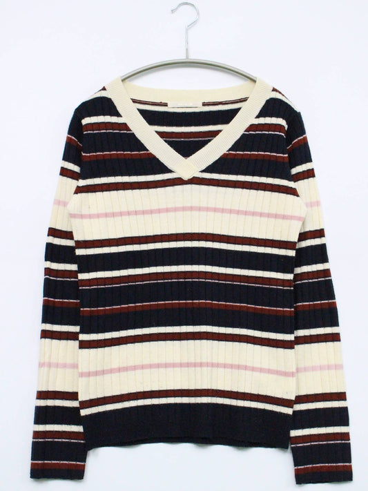 RAY CASSIN/レイカズン/ニット/セーター/トップス/ネイビー/F