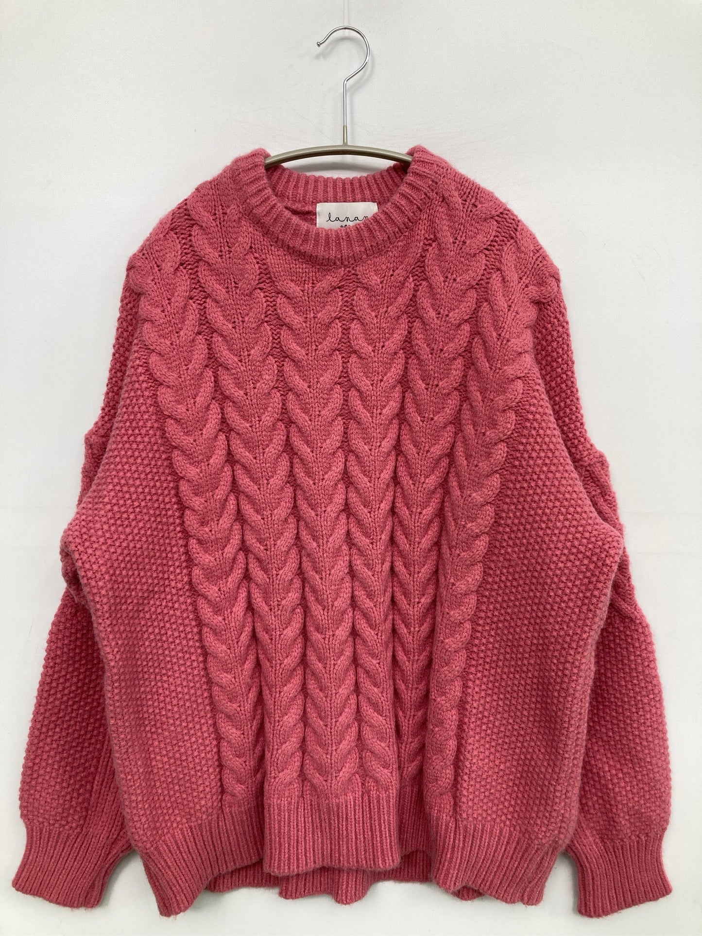 ニット/セーター/トップス/ピンク