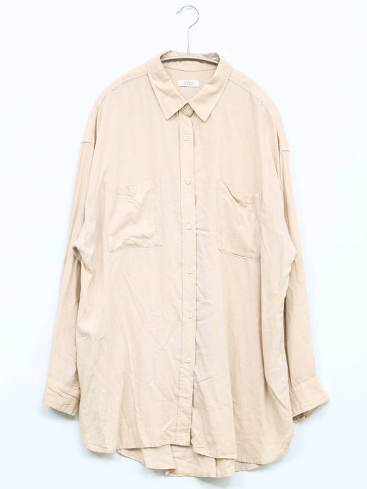 LOWRYS FARM/ローリーズファーム/シャツ/ブラウス/トップス/ベージュ/F