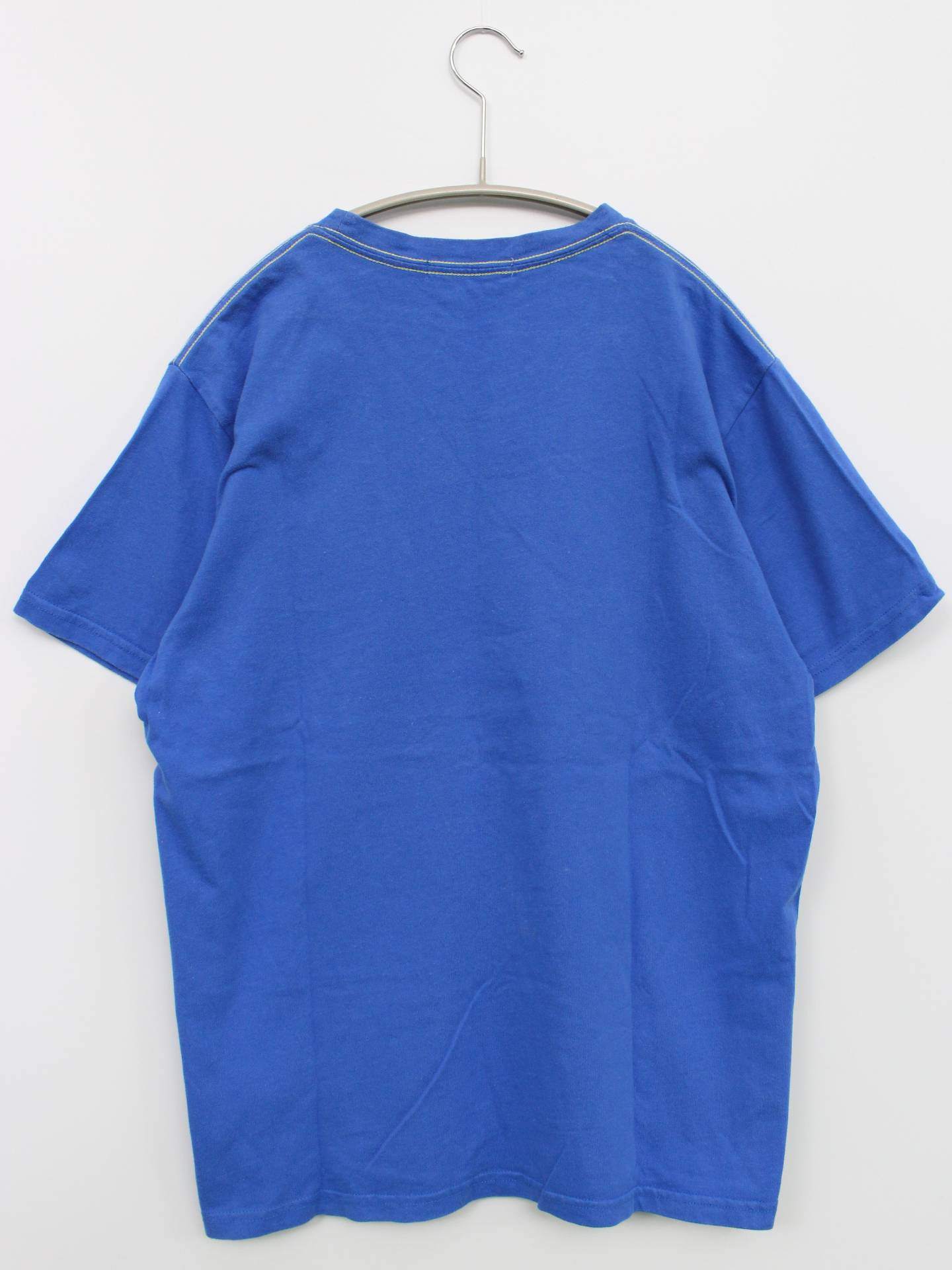 FLASH BLUE/Tシャツ/カットソー/トップス/ブルー/L