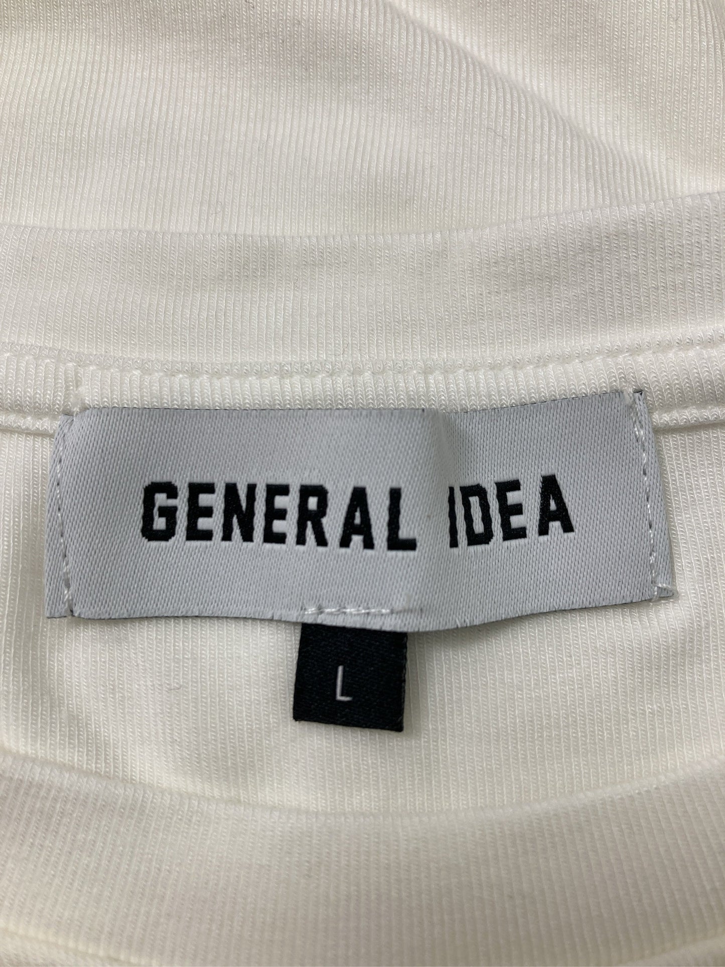 GENERAL IDEA/ジェネラルアイデア/Tシャツ/カットソー/トップス/ホワイト/L