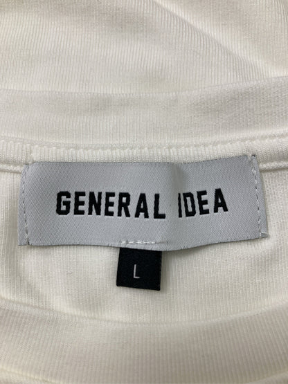 GENERAL IDEA/ジェネラルアイデア/Tシャツ/カットソー/トップス/ホワイト/L