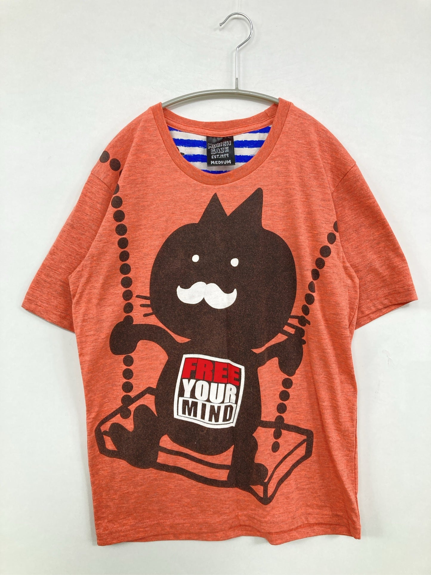 MODISH GAZE/Tシャツ/カットソー/トップス/オレンジ/M