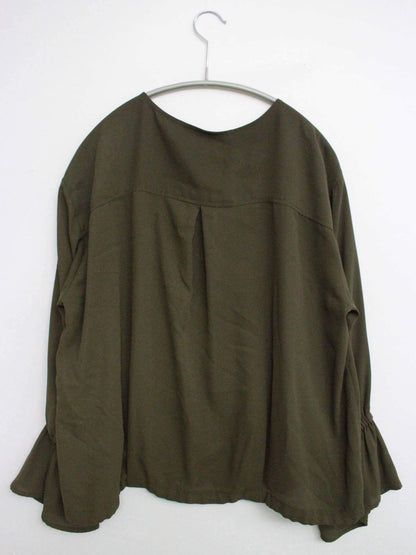 Plame Collome/カーディガン/ボレロ/トップス/カーキ/M