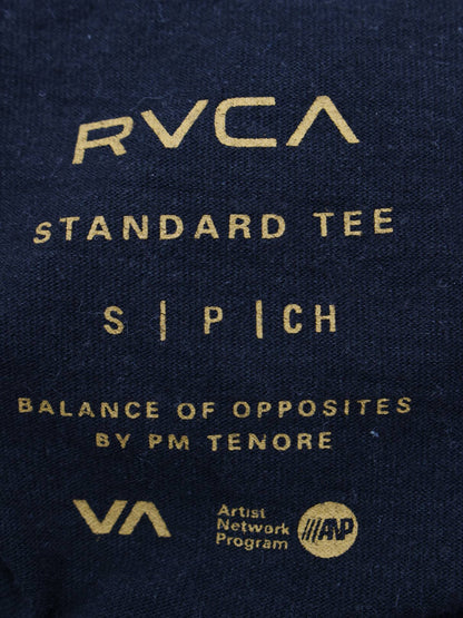 RVCA/ルーカ/Tシャツ/カットソー/トップス/ブラック/S