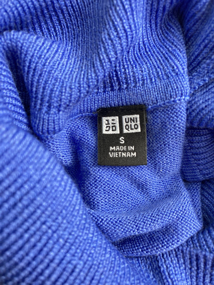 UNIQLO/ユニクロ/ニット/セーター/トップス/ブルー/S