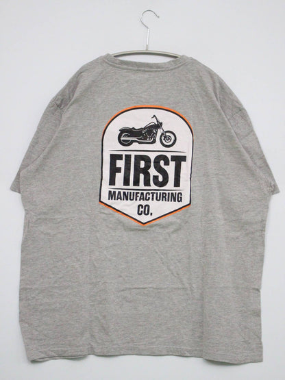 FIRST/Tシャツ/カットソー/トップス/グレー/3XL