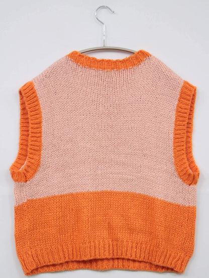 ampm/ベスト/トップス/オレンジ