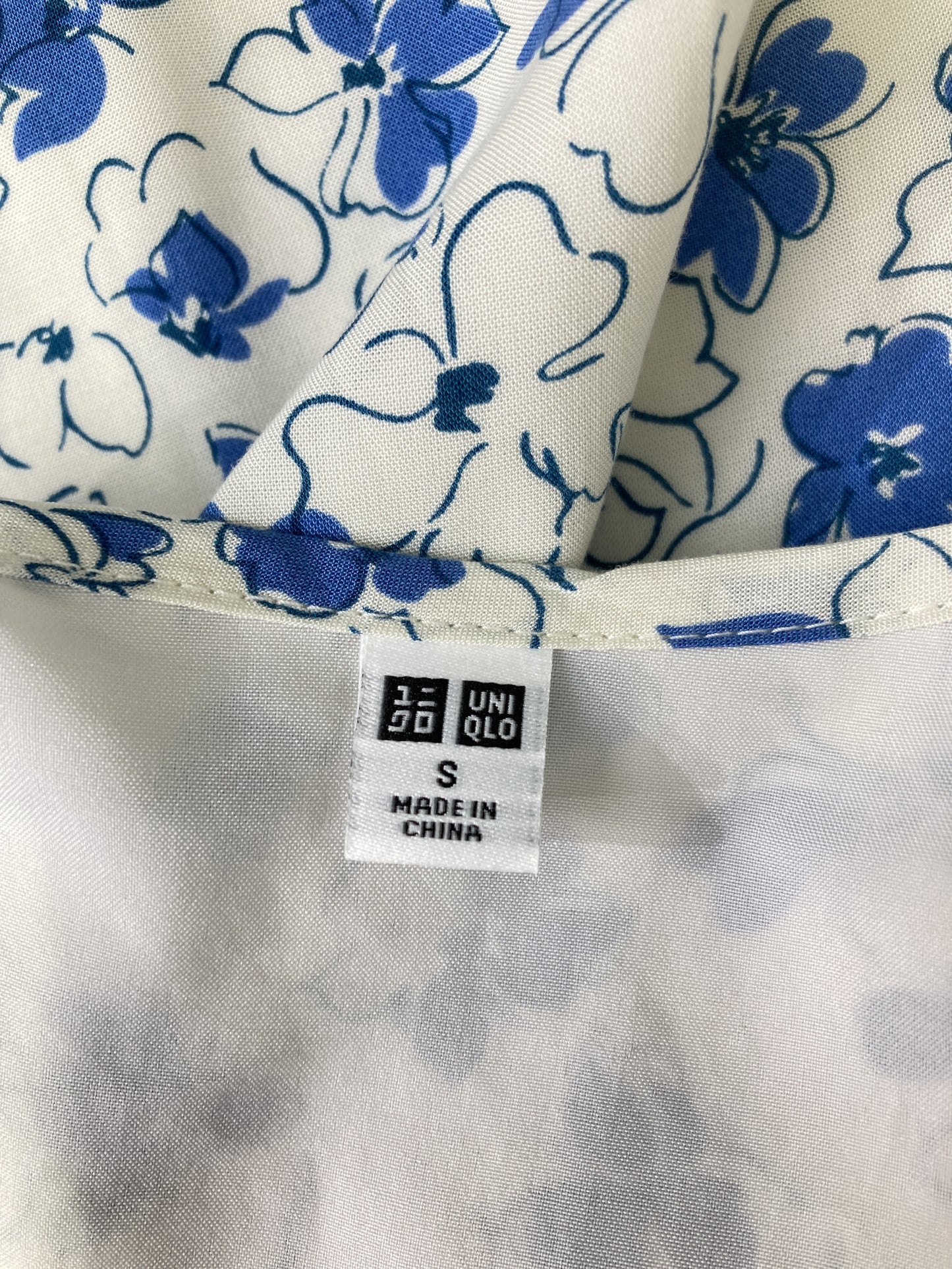 UNIQLO/ユニクロ/ワンピース/ワンピース/ドレス/ブルー/S