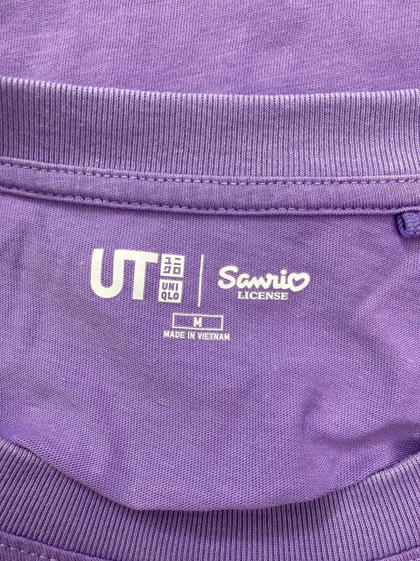 UNIQLO UT/Tシャツ/カットソー/トップス/パープル/M