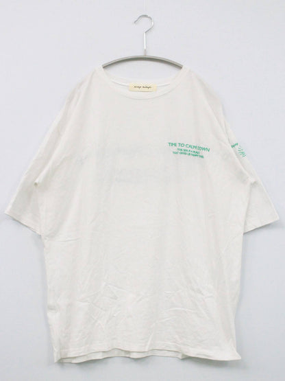 anap mimpi/Tシャツ/カットソー/トップス/ホワイト/F