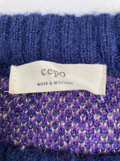 Cepo/セポ/ニット/セーター/トップス/パープル/M