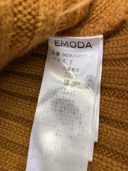 EMODA/エモダ/ニット/セーター/トップス/ブラウン/F