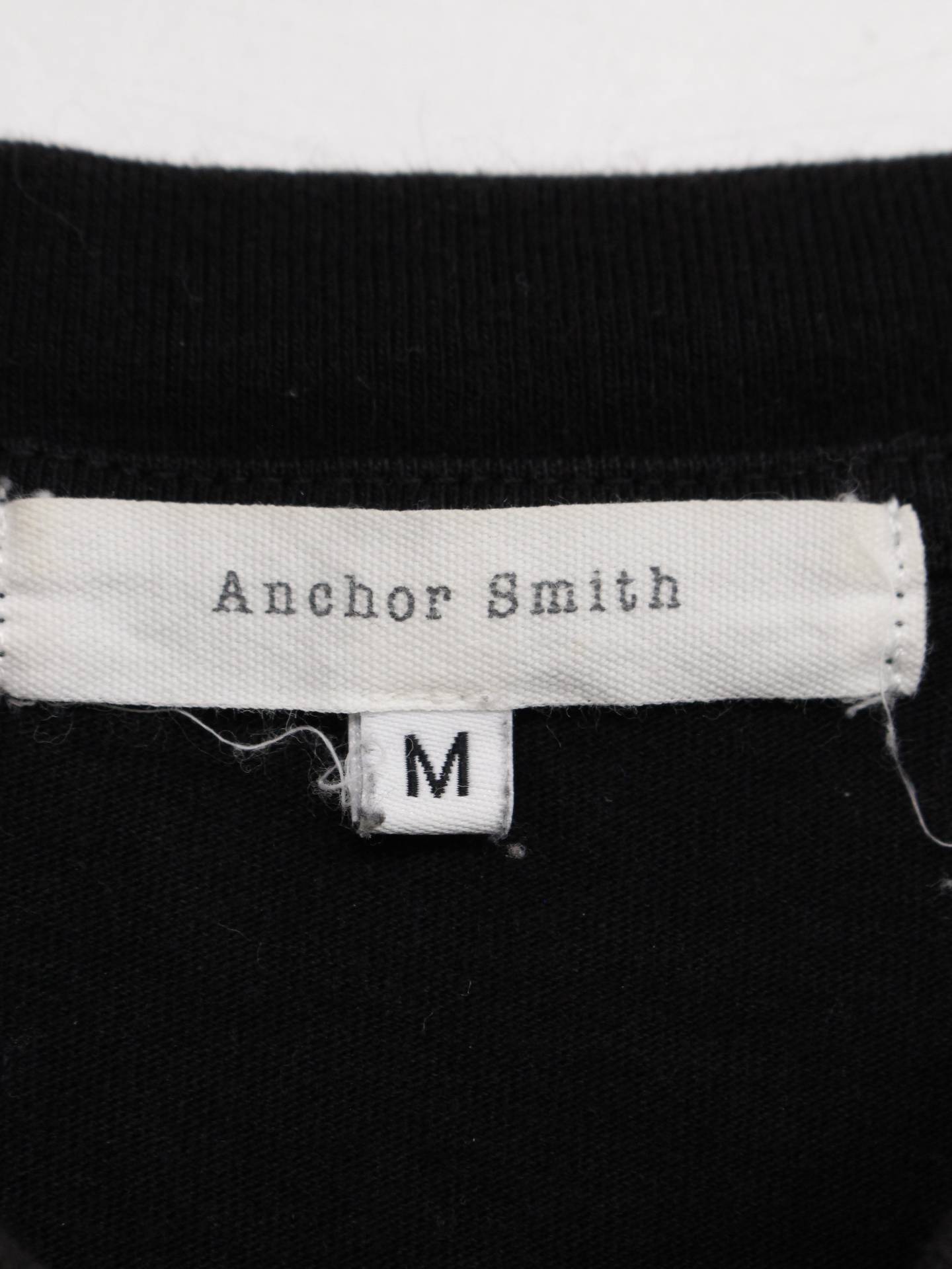 Anchor Smith/Tシャツ/カットソー/トップス/ブラック/M