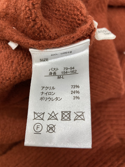 CLASSICAL ELF/クラシカルエルフ/ニット/セーター/トップス/ブラウン/M-L