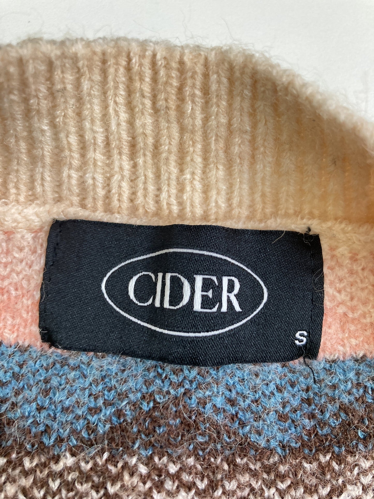 CIDER/サイダー/ニット/セーター/トップス/アイボリー/S