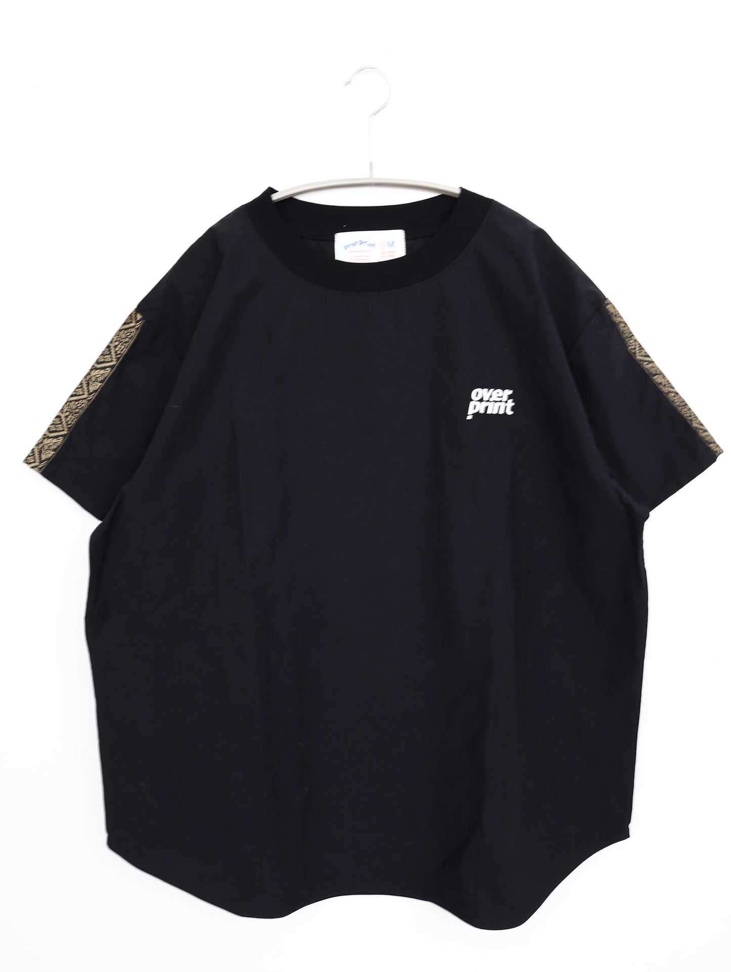 OVER Print/Tシャツ/カットソー/トップス/ブラック/M