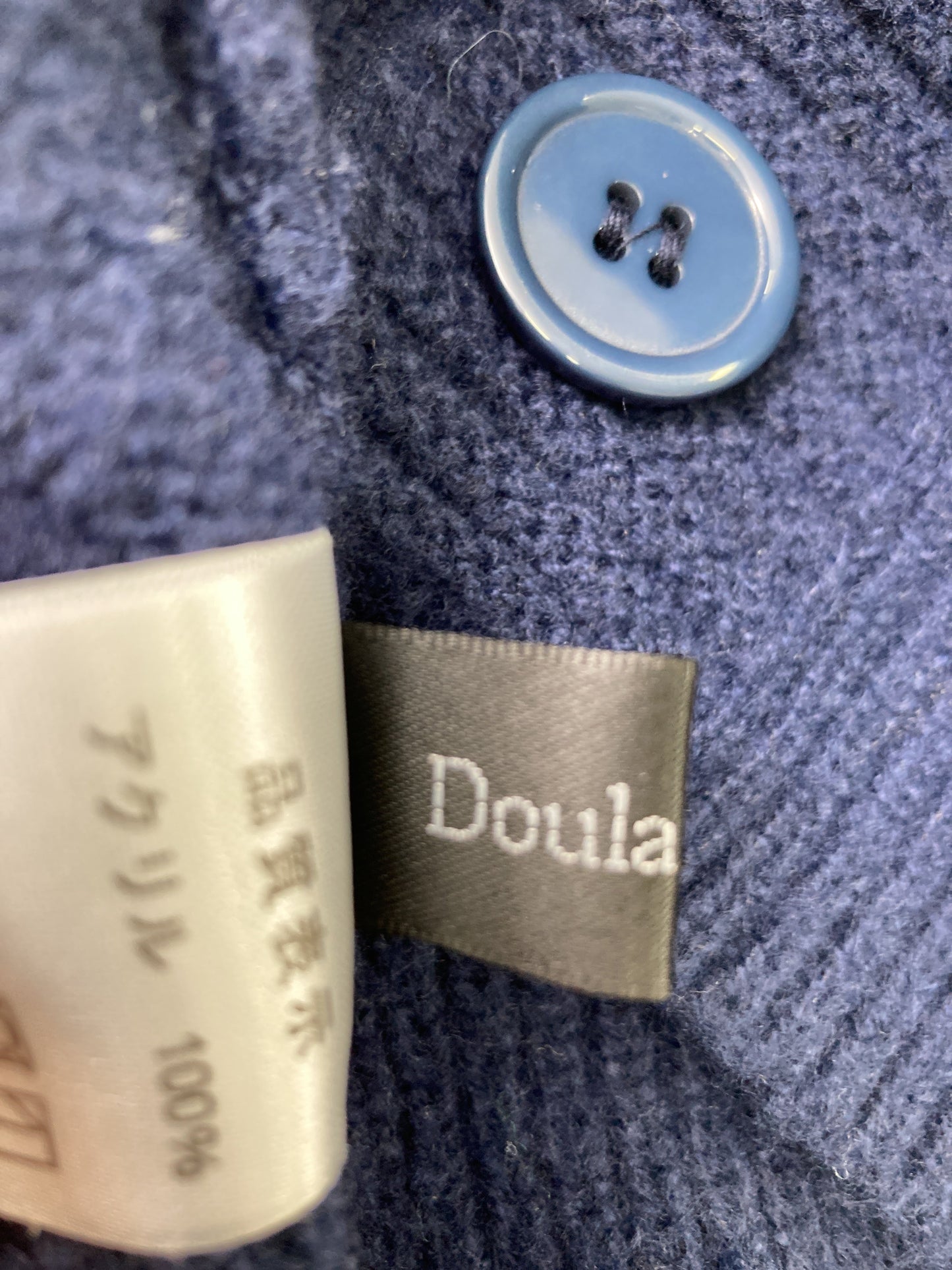 Doula Doula/ドゥーラドゥーラ/カーディガン/ボレロ/トップス/ネイビー