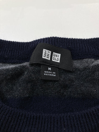 UNIQLO/ユニクロ/ニット/セーター/トップス/ネイビー/M