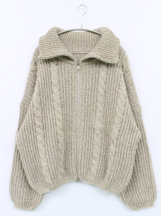 Reurie'/ニット/セーター/トップス/ベージュ/F