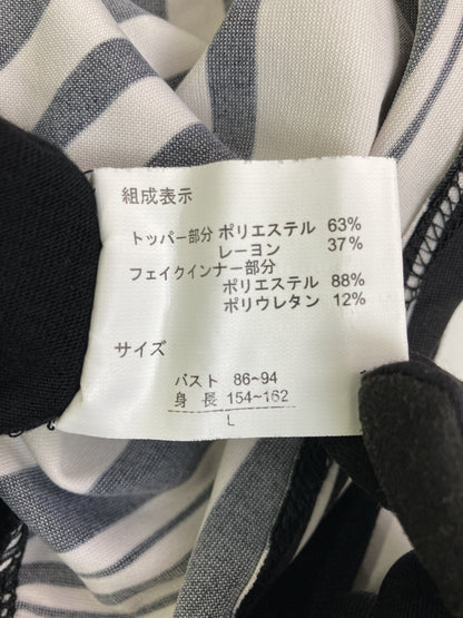 FJER/Tシャツ/カットソー/トップス/ブラック/L