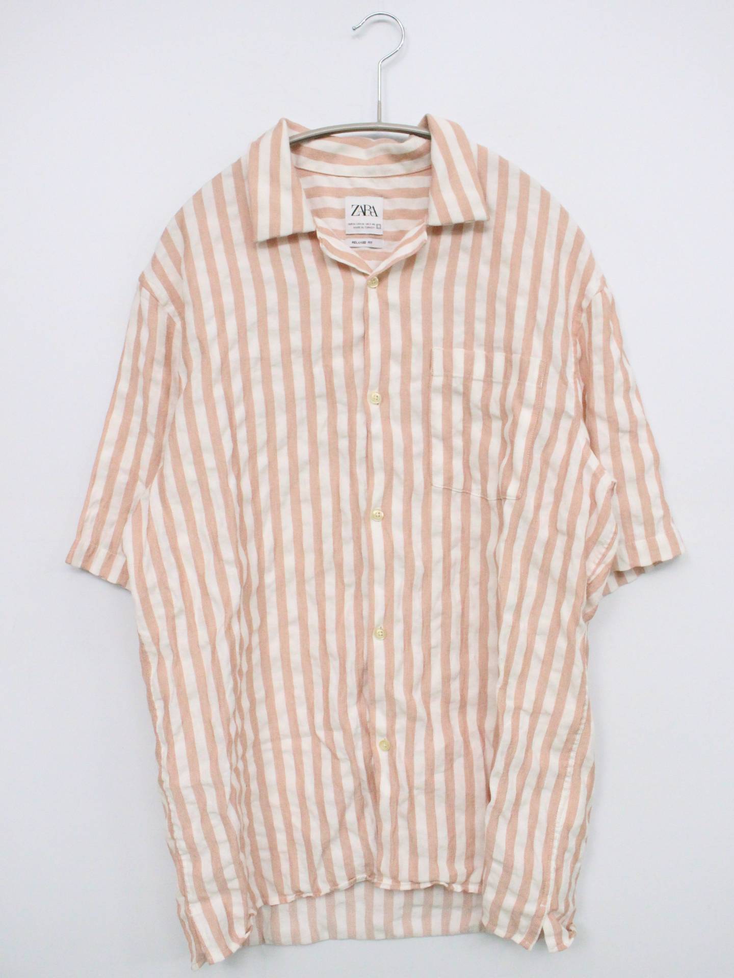 ZARA/ザラ/シャツ/ブラウス/トップス/ベージュ/M