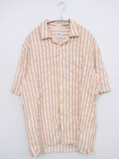 ZARA/ザラ/シャツ/ブラウス/トップス/ベージュ/M