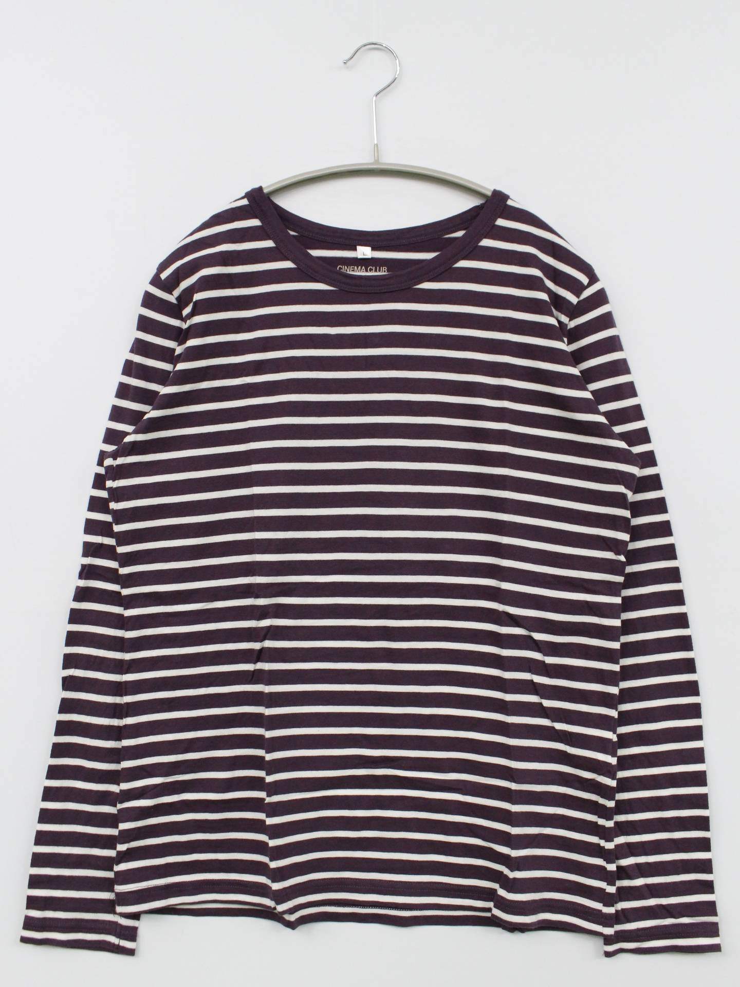 CINEMA CLUB/Tシャツ/カットソー/トップス/ブラウン/L